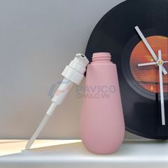 Chai nhựa đựng sữa tắm 250ml 500ml hồng nắp nhấn