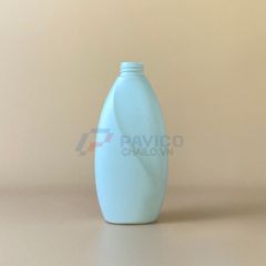 Chai nhựa HDPE 500ml 700ml đựng lotion màu xanh mint nắp vòi xịt