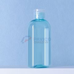 Chai nhựa Pet 100ml 200ml đựng sữa tắm màu trong suốt nắp bật