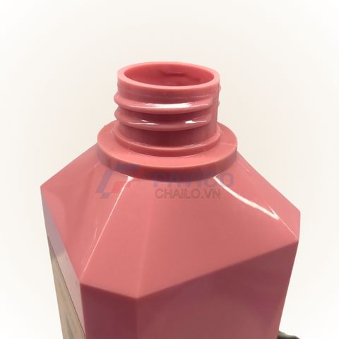 Chai nhựa Pet 250ml 400ml đựng sữa tắm màu hồng nắp vòi nhấn