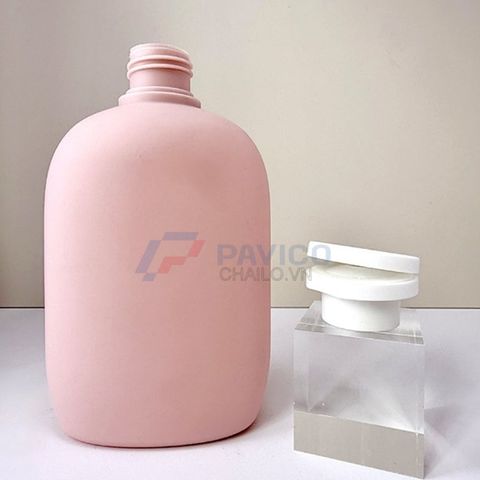 Chai nhựa Pet 250ml 400ml đựng sữa tắm màu pastel nắp bật