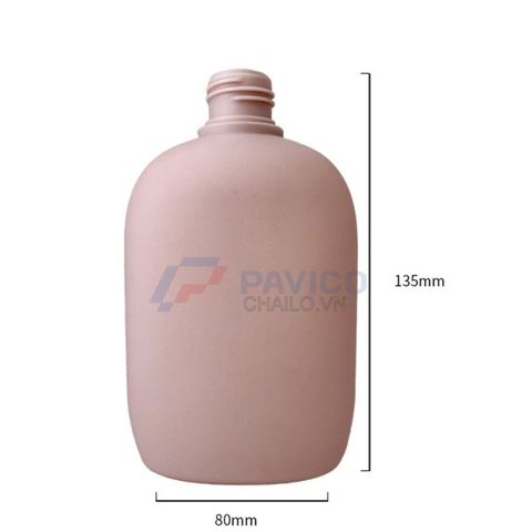 Chai nhựa Pet 250ml 400ml đựng sữa tắm màu pastel nắp bật