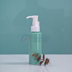 Chai nhựa Pet 250ml 500ml đựng dầu gội màu cam nắp vòi xịt