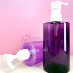 Chai nhựa Pet 250ml 500ml đựng sữa tắm nhiều màu nắp vòi nhấn