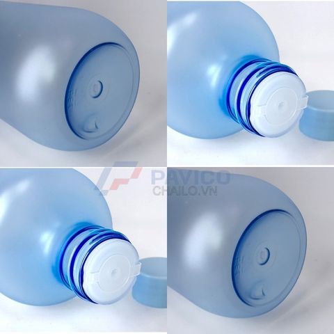 Chai nhựa Pet 250ml 500ml đựng toner màu ombre nắp nhấn