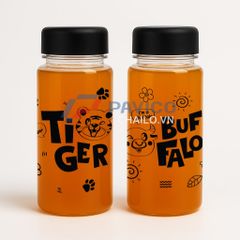 Chai nước nhựa PET trong suốt 350ml - 500ml