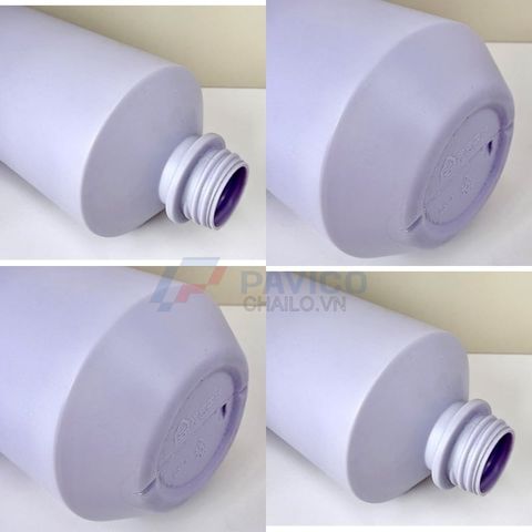 Chai nhựa Pet 500ml 800ml đựng sữa tắm màu pastel nắp vòi nhấn