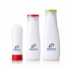 Chai dầu gội trắng sứ nắp nhấn 200ml 400ml 650ml