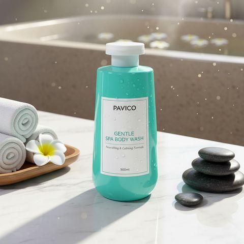 Chai đựng dầu gội sữa tắm nhựa pet 350ml-24mm