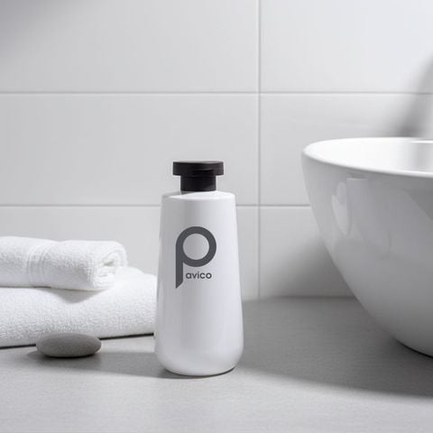 Chai đựng dầu gội sữa tắm nhựa pet 350ml-24mm