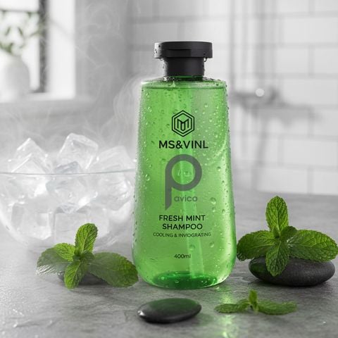 Chai đựng dầu gội sữa tắm nhựa pet 350ml-24mm