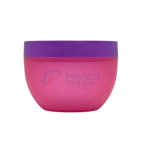 Hũ nhựa 100g 250g đựng kem body màu hồng nắp vặn