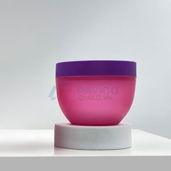 Hũ nhựa 100g 250g đựng kem body màu hồng nắp vặn