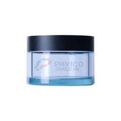 Hũ nhựa 50g 100g đựng kem body màu trắng nắp đen