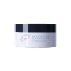 Hũ nhựa 50g 100g đựng kem body màu trắng nắp đen