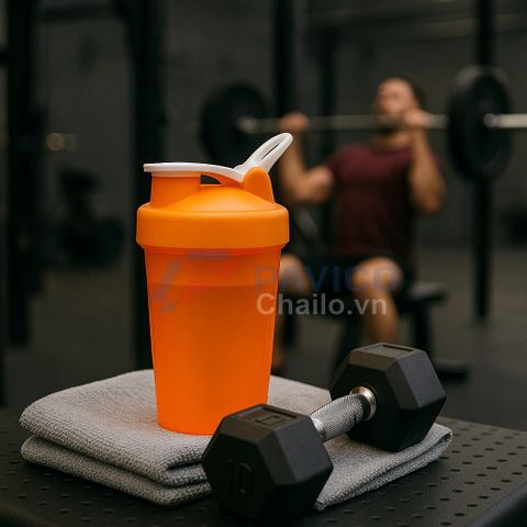 Bình lắc đựng nước đựng sữa Wey tập gym tập thể thao Pickerball 400ml 600