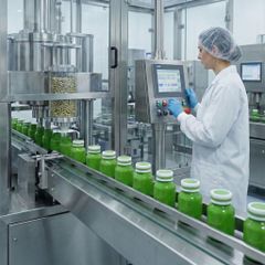 Lọ nhựa đựng thuốc viên màu xanh đục nắp xé 120cc