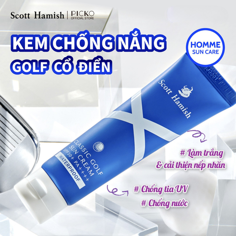 Kem chống nắng không trôi Scott Hamish Classic Golf Sun Cream