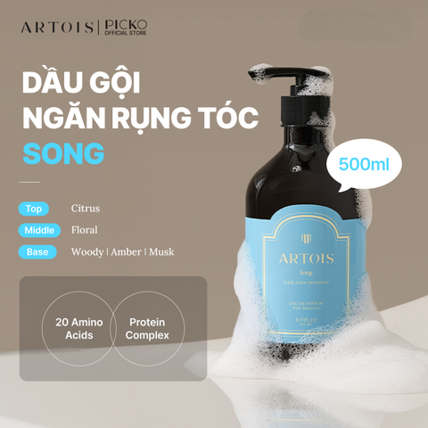 ARTOIS Dầu Gội Ngăn Rụng Tóc Song Hair Loss Shampoo 500ml