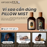 (MUA 1 TẶNG 1 DEWYCEL) Xịt Thơm Gối Thư Giãn Giấc Ngủ Optatum Pillow Mist 100ML