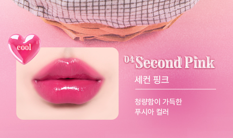 [Hope Girl] Son Tint 3D Mood & Touch Lip Tint 6 loại