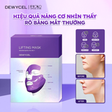 Dewycel Bộ Sản Phẩm 3 Món Mặt nạ nâng cơ 7 điểm LIFTING MASK 4EA, Kem Dưỡng Mắt Eye plus cream, Kem Đa Năng Pore10 Cream