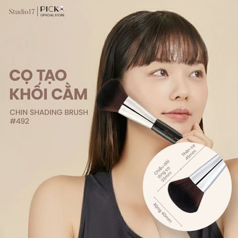 Cọ tạo khối cằm STUDIO17 CHIN SHADING BRUSH 492