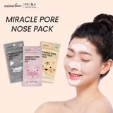 Miếng lột mụn mũi MIRACLAIR Pore Nose Pack 3EA