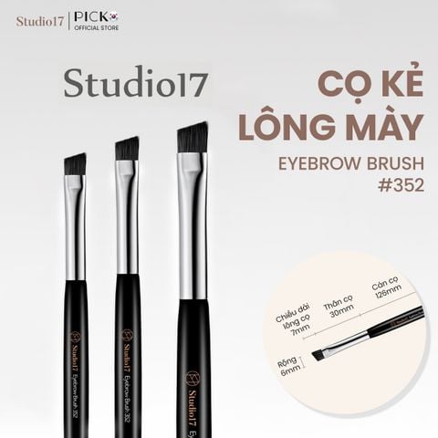 Cọ kẻ lông mày STUDIO17 EYEBROW BRUSH 352