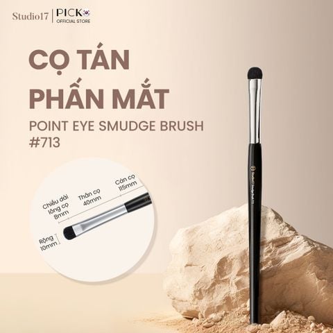 Cọ trang điểm mắt STUDIO17 POINT EYE SMUDGE BRUSH 713
