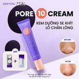 Kem giảm mụn đầu đen - đầu trắng - se khít lỗ chân lông - cấp ẩm Dewycel Pore10 Cream 40ml