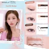 Bộ KIT trang điểm mắt 3 món MAKEHEAL EYECROWN ARTCROQUIS STICKSHADOW