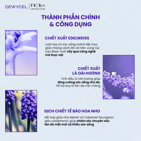 Mặt nạ nâng cơ 7 điểm toàn gương măt Dewycel 7 Lifting Mask