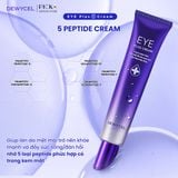 Dewycel Bộ 2 món Kem dưỡng mắt Eyeplus, Kem giảm mụn Pore10