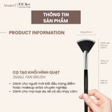 Cọ trang điểm tạo khối hình quạt STUDIO17 SMALL FAN BRUSH 463