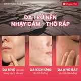 Mặt Nạ Dưỡng Ẩm Chăm Sóc Da DEWYCEL Cera Jet Mask Hộp 5 Miếng