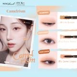 Bộ KIT trang điểm mắt 3 món MAKEHEAL EYECROWN ARTCROQUIS STICKSHADOW