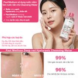 Nước tẩy trang Paul Medison Deep Red Hyaluronic Acid Cleansing Water 510ml - Làm sạch dịu nhẹ, giữ ẩm, giá tốt