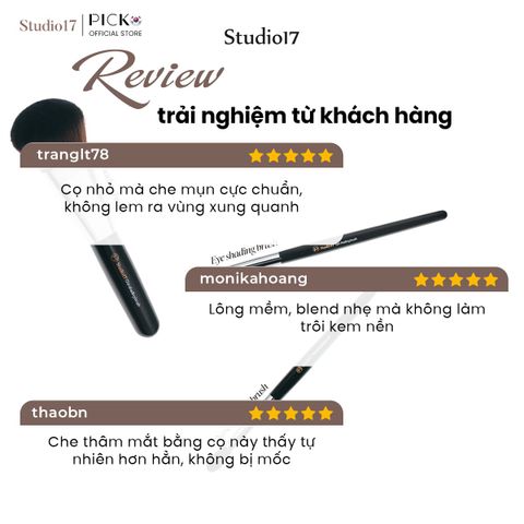 Cọ che khuyết điểm STUDIO17 SPOTCONCEALER BRUSH 474