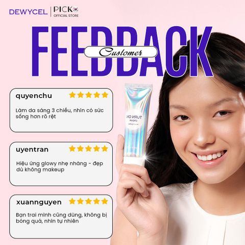 Kem nâng tông Dewycel Turn On Cream