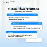 Hộp 24 Mặt Nạ làm dịu da nhạy cảm và hỗ trợ cấp ẩm kịp thời Lindsay PH Solution Cool-Tea Tree Mask 300g (hộp 24 Miếng)