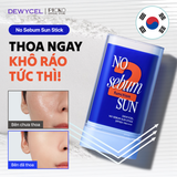 Thanh Chống Nắng Kiểm Soát Dầu Dewycel No Sebum Sun 2 Function Sun Stick 18g