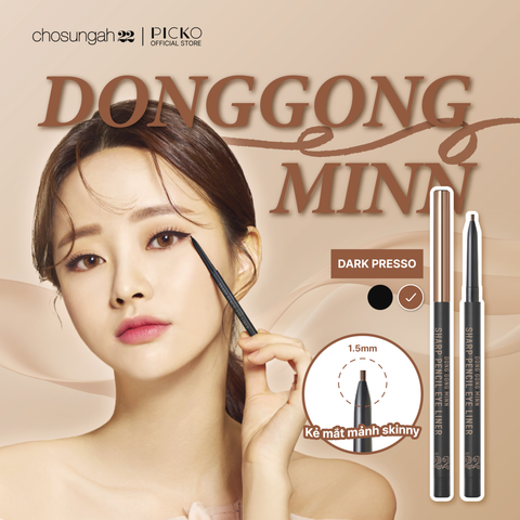 Chì kẻ mắt dạng sáp đầu siêu mỏng C​H​O​​S​U​N​G​A​H​2​2 Dong Gong Minn Sharp Pencil Eye Liner