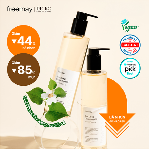 Dầu tẩy trang Freemay Real Deep Cleansing Oil 330ML