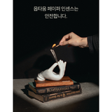 Optatum Set Giấy Thơm Và Giá Đỡ Bàn Tay Optatum Paper Incense Gift Set