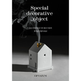 Optatum Set Quà Tặng Giấy Thơm  Optatum Paper Incense & Grid House Gift Set