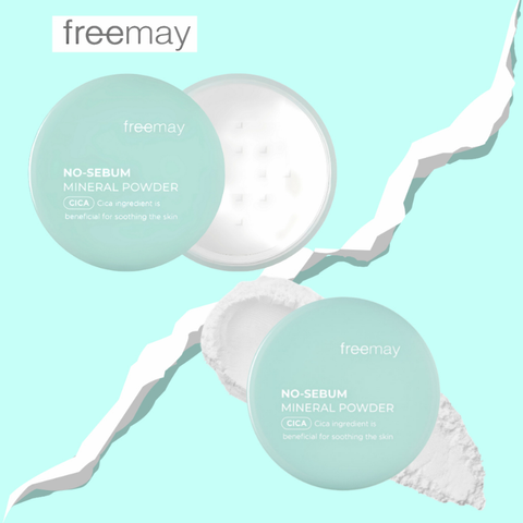 Phấn Phủ Kiềm Dầu Dạng Bột Freemay No-Sebum Mineral Powder hỗ trợ che phủ lỗ chân lông 5g
