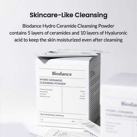 Rửa mặt dạng bột Biodance Hydro Ceramide Cleansing Powder