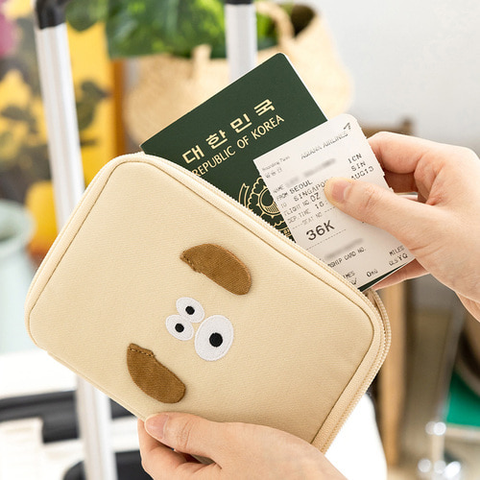 Ví đựng hộ chiếu Brunch Brother Passport Pouch – Gọn gàng, tiện lợi và siêu dễ thương