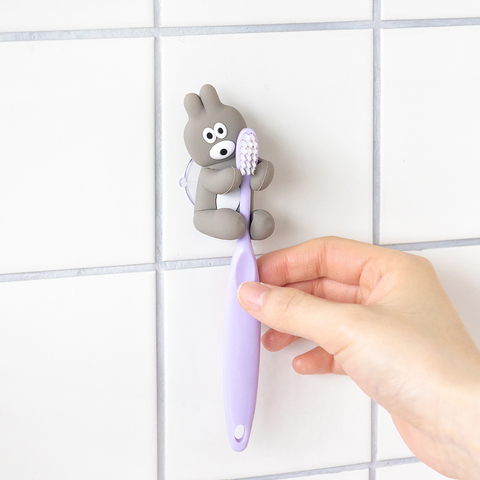 Giá đỡ bàn chải đánh răng Brunch Brother Silicone Toothbrush Rack 9800 – Đáng yêu, nhỏ gọn